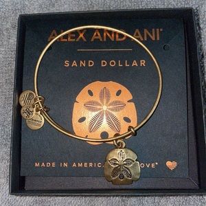 Alex and Ani Sand Dollar Bracelet